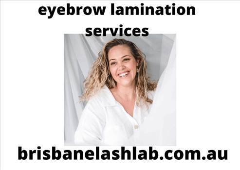 eyebrow lamination services.gif by brisbanelashlab