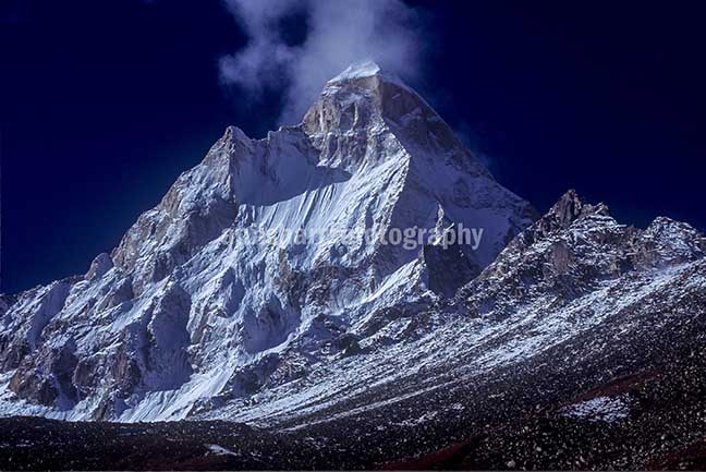 Nature-  Shivling Peak Shivling Peak at Tapovan in Western Himalayas, Uttarakhand, India. by Anil Sharma Photography