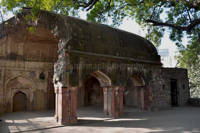 Monuments: Agrasen ki Baoli, New Delhi (India) At the top of this boali, there is a huge Neem tree and next to it are the ruins of a mosque belong to Tughlaq period. by Anil Sharma Photography