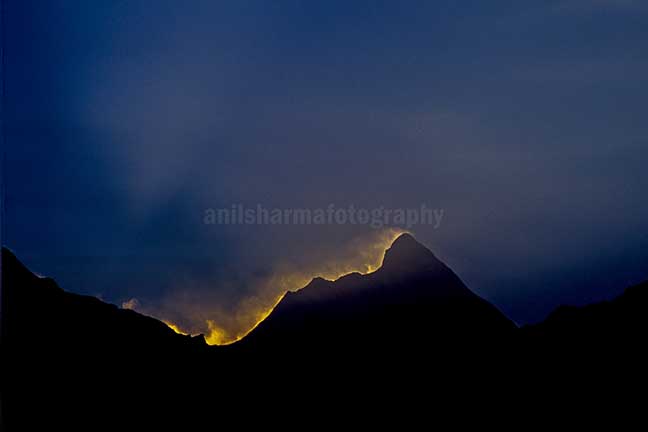 Nature-  Nanda Devi Peak Nanda Devi Peak in Kumaon Himalayas in Uttarakhand, India. by Anil Sharma Photography