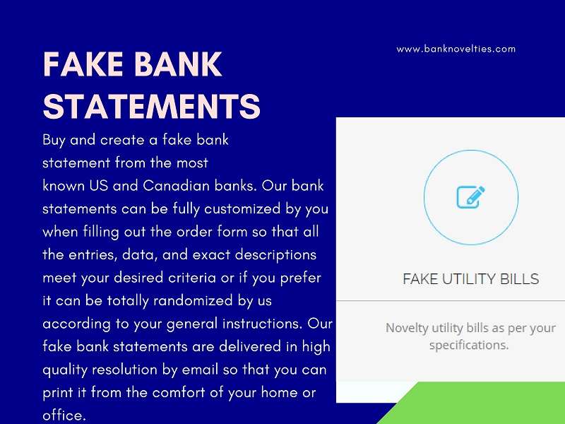 Fake Bank Statement.jpg  by bankisnovelties