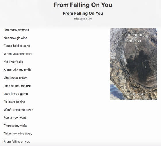 From Falling On You.jpg  by elizabethvitale