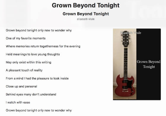 Grown Beyond Tonight.jpg  by elizabethvitale