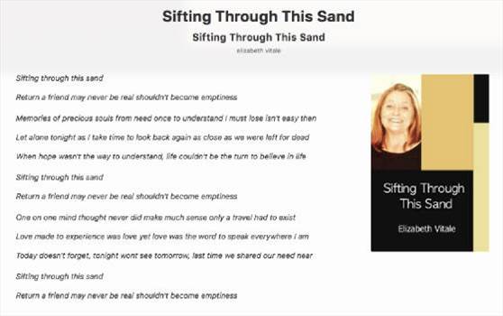 Sifting Through This Sand.jpg by elizabethvitale