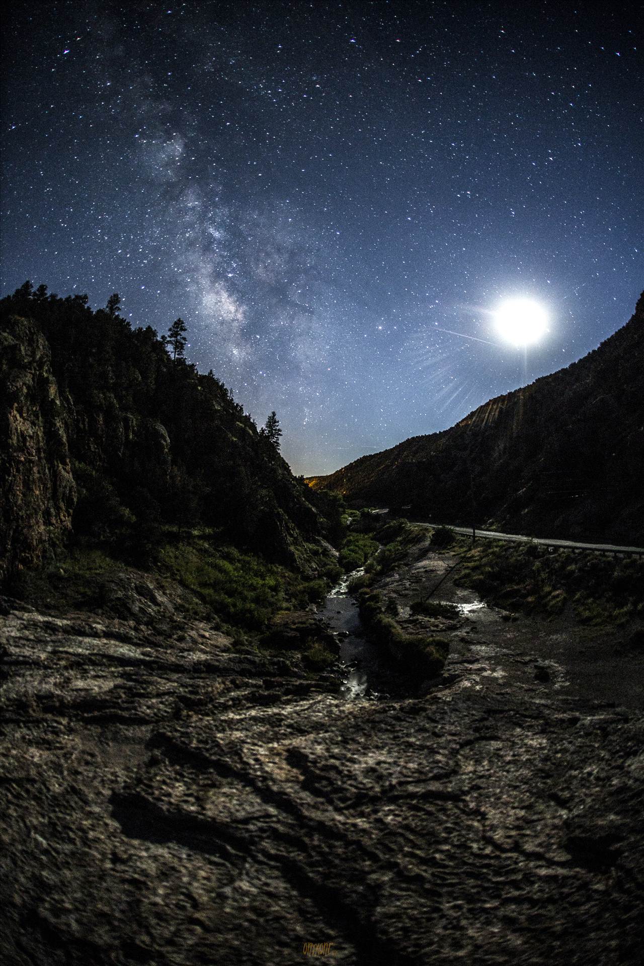 Soda Dam And Milky Way.jpg  by Joey Onyxone Sandoval