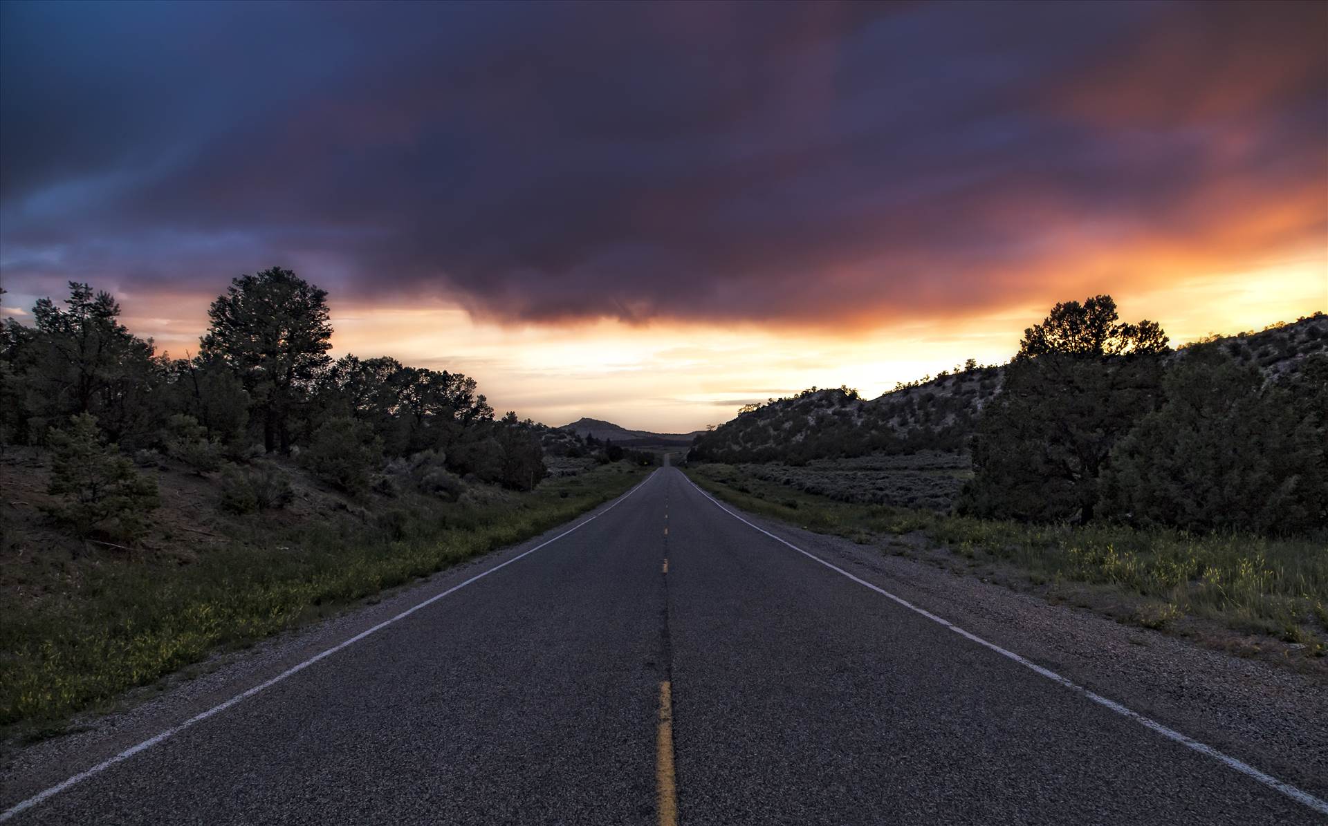 Road From Gallina New Mexico.jpg undefined by Joey Onyxone Sandoval