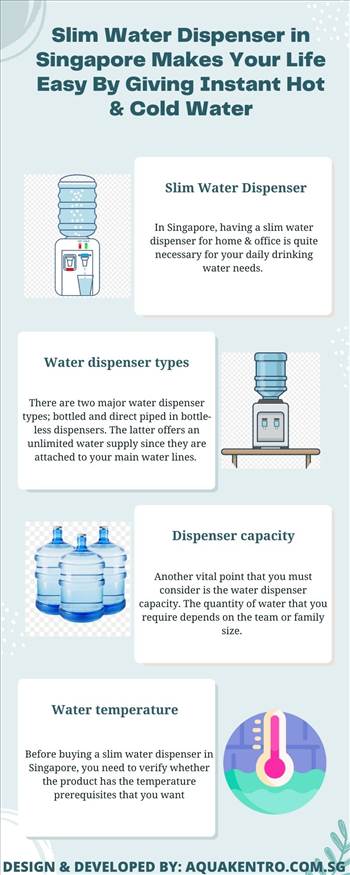 Slim Water Dispenser in Singapore Makes Your Life Easy By Giving Instant Hot \u0026 Cold Water.jpg - 