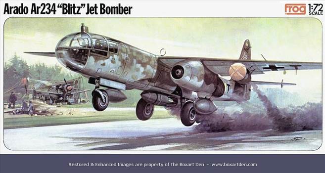 Frog Arado 234 Blitz Jet Bomber \u002770\u0027s Box.jpg - 