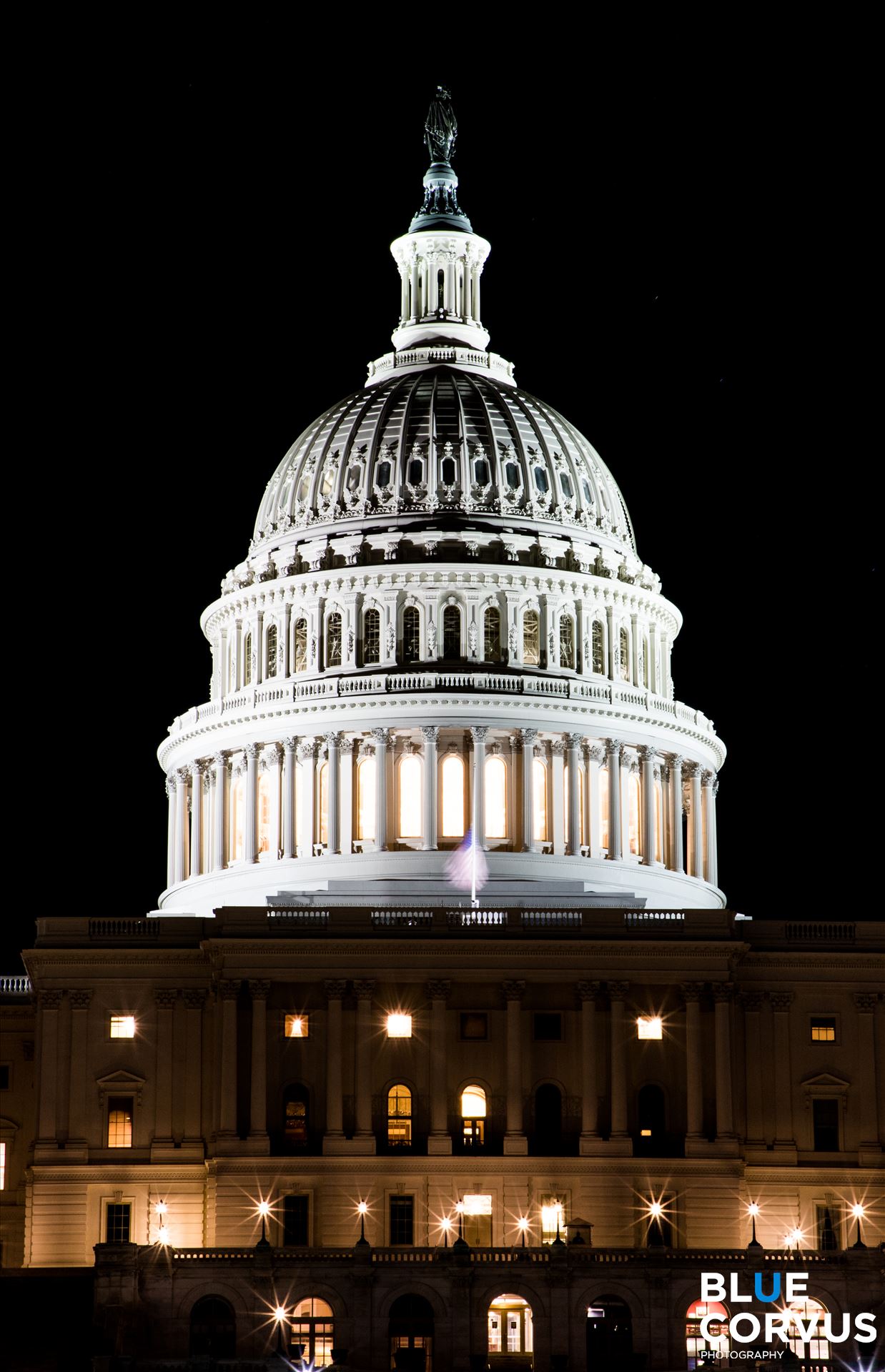 "United States Capitol-Color"  by Eddie Zamora