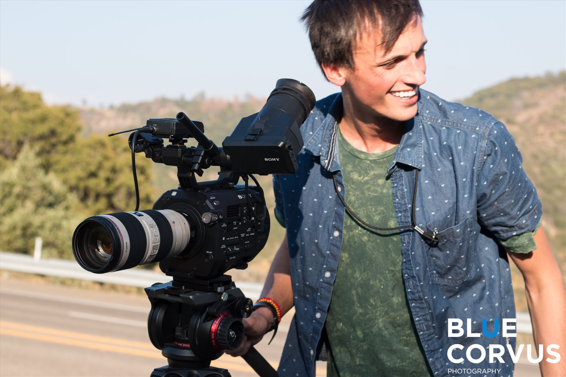 "Filming with Alec" Location: Auberry, CA by Eddie Zamora
