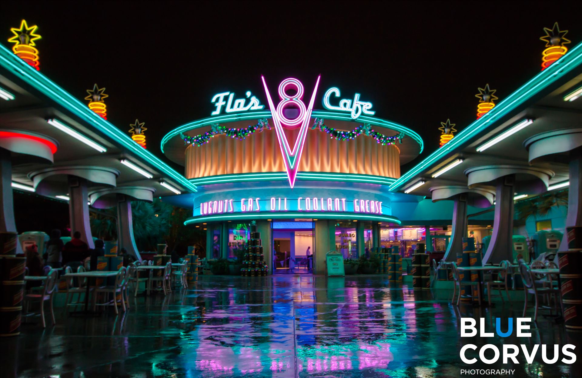 "Flo's V8 Cafe" Location: Disney California Adventure by Eddie Zamora
