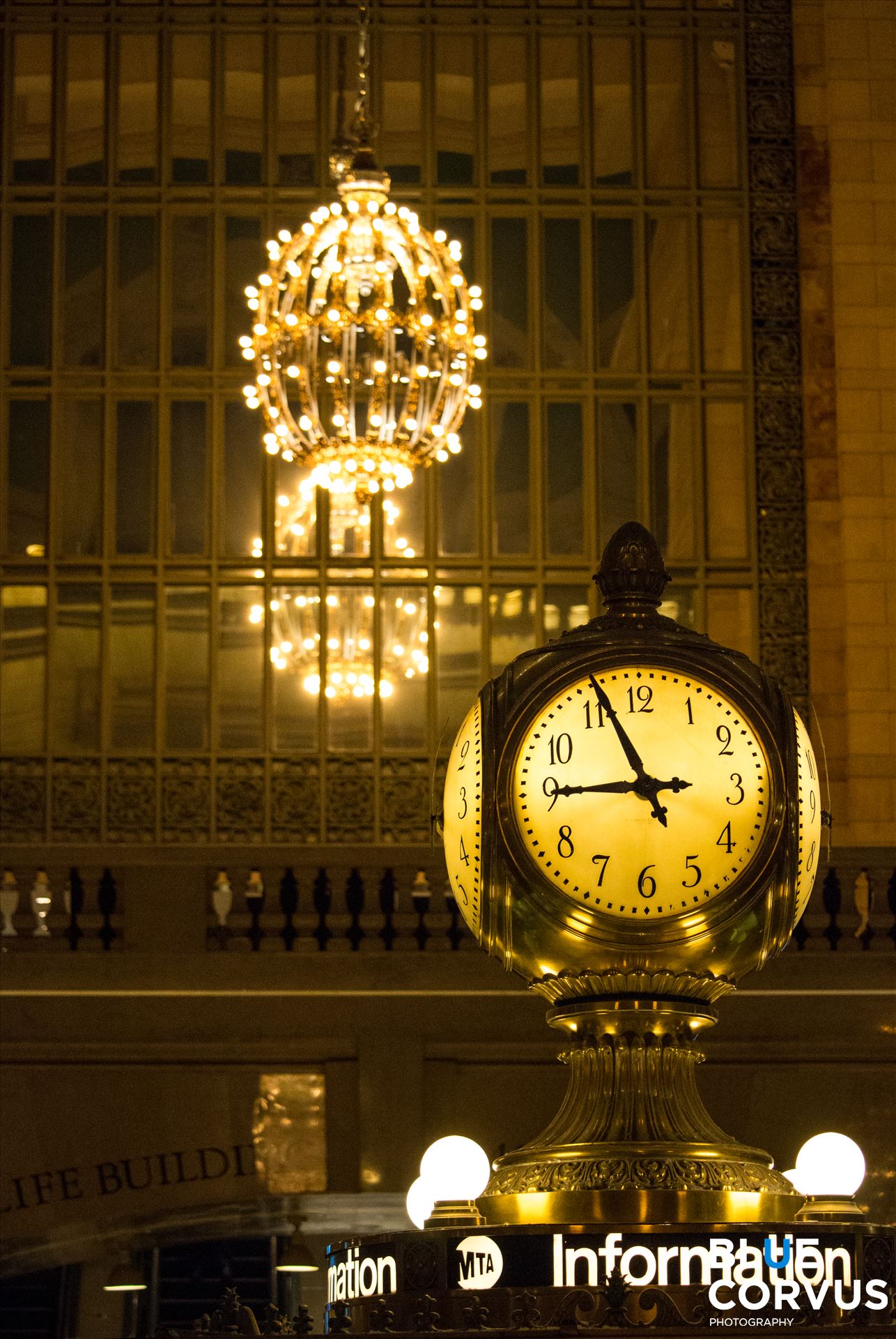 "Information" Location: Grand Central Station, New York, NY by Eddie Zamora