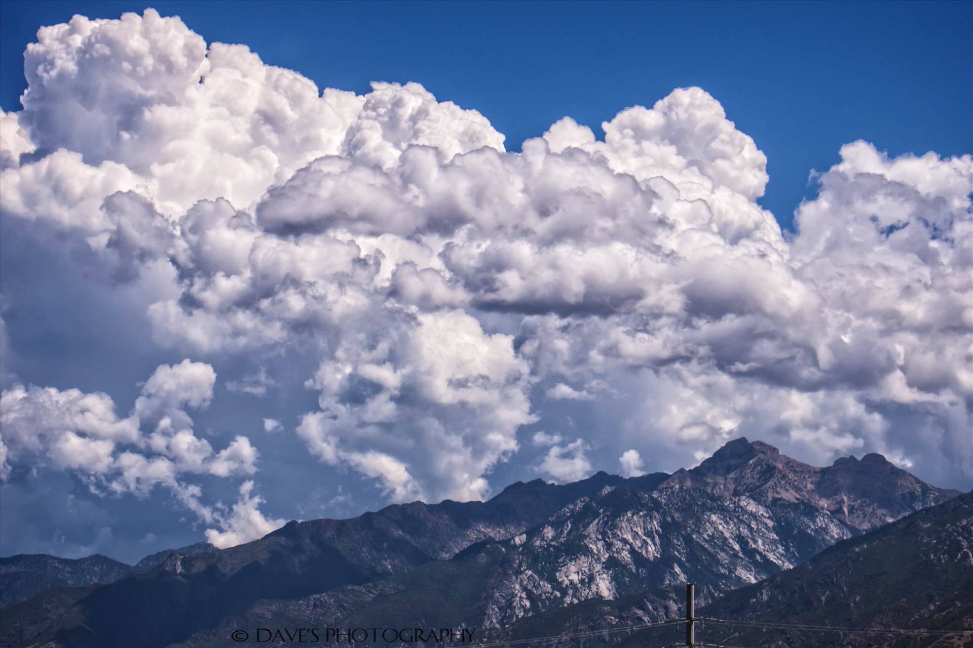 Clouds Over Utah  by David Verschueren