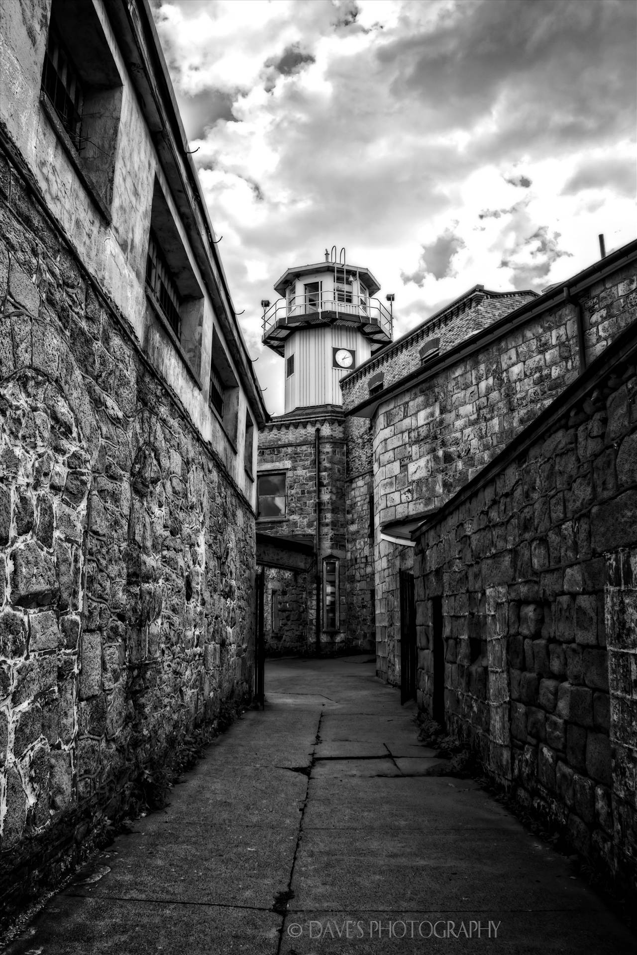 The Watch Tower Eastern State Penitentiary, Pennsylvania, PA by David Verschueren