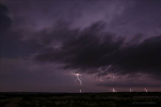 Lightning Over The Plains by David Verschueren