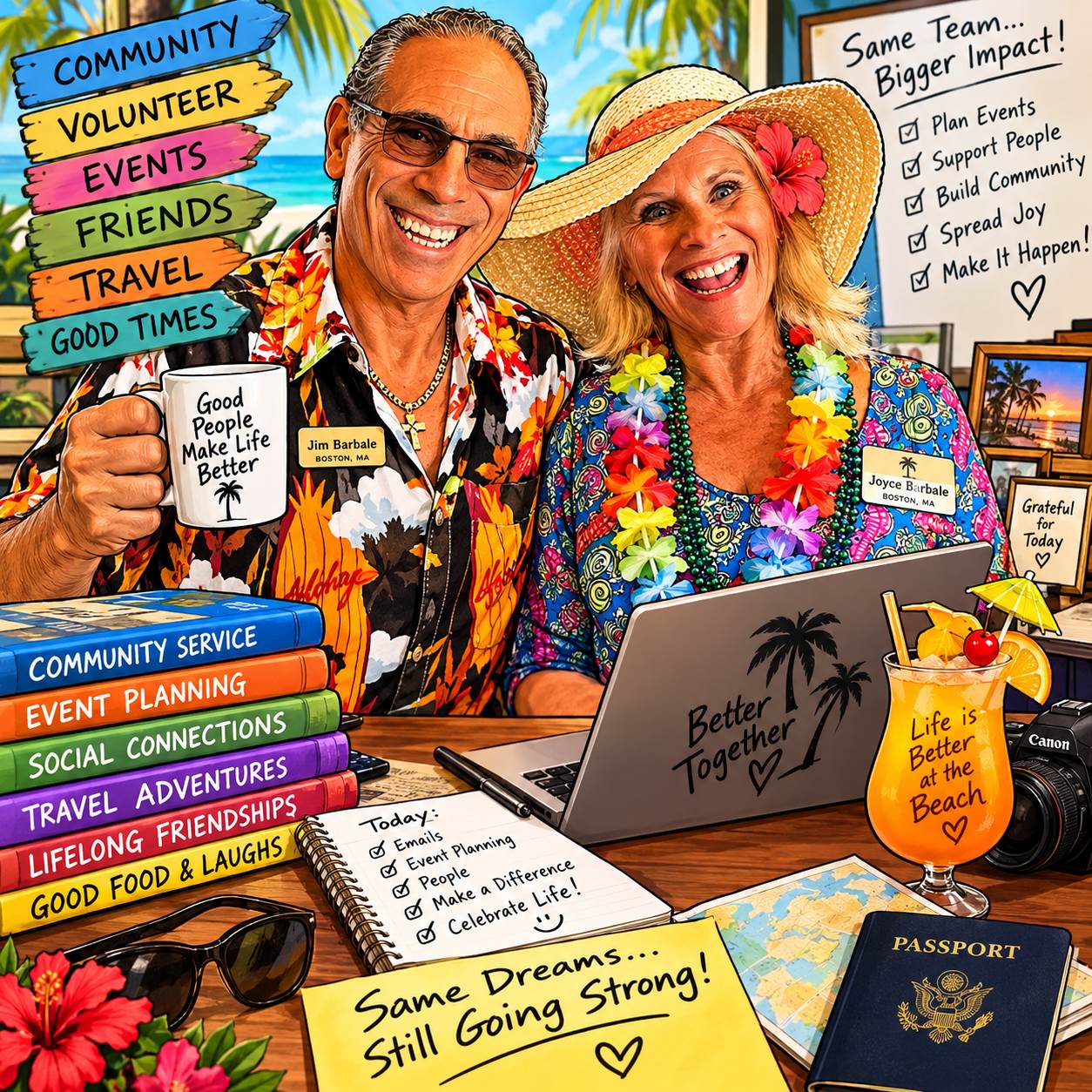Funcouple Jim and Joyce  by funcouple