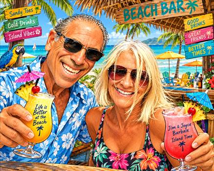 Island Time at the Beach Bar - 
